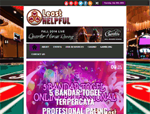 Tablet Screenshot of leasthelpful.com